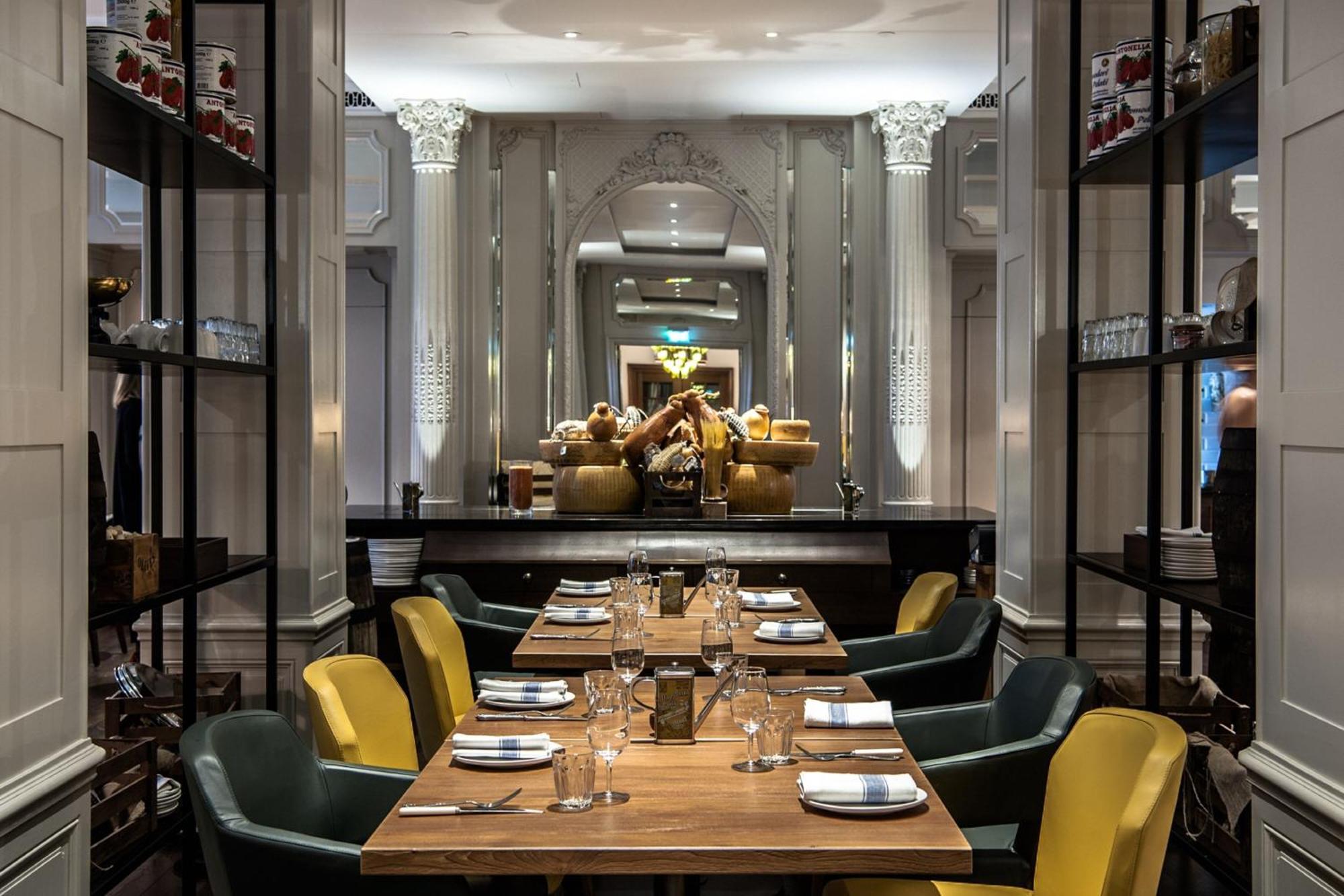 Sheraton Grand London Park Lane Εξωτερικό φωτογραφία Interior of the restaurant